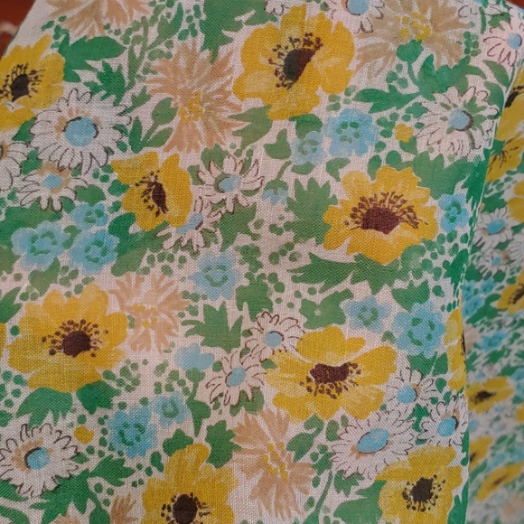 Rare Vintage Neiman-Marcus Floral Dress - Picture 2 of 10